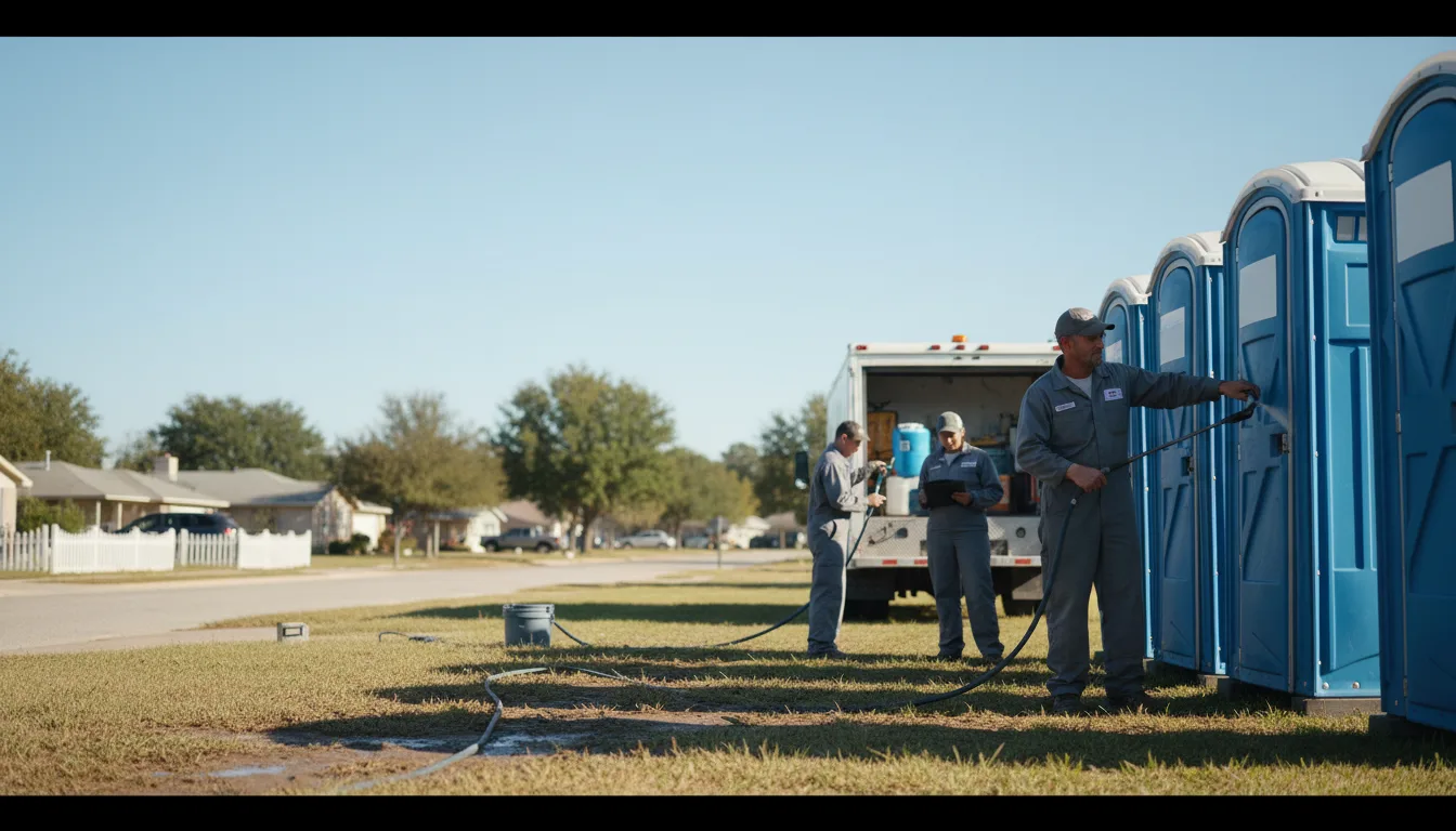 Long-Term Portable Toilet Rental in Commiskey, IN near me